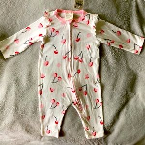 Cherry coveralls